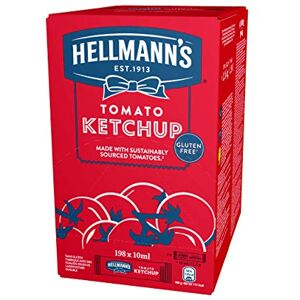 Hellmann's Tomato Ketchup Sachets, 198 x 10ml Hellmann's Tomato Ketchup Sachets, 198 x 10ml