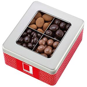 Rita Farhi Assorted Chocolate Coated Nuts Luxury Gift Tin 850g Chocolate Covered and Cinnamon Dusted Mix Selection of Almonds, Hazelnuts, Ginger, Coffee Beans Rita Farhi Assorted Chocolate Coated Nuts Luxury Gift Tin 850g Chocolate Covered and Cinnamon Dusted Mix Selection of Almonds, Hazelnuts, Ginger, Coffee Beans