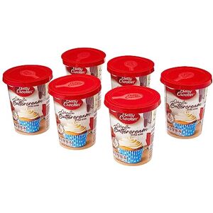 Betty Crocker Vanilla Buttercream Style Icing 400g (Pack of 6) Betty Crocker Vanilla Buttercream Style Icing 400g (Pack of 6)