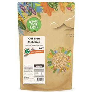 Wholefood Earth Oat Bran Stabilised 3 kg GMO Free High Fibre Packaging may vary Wholefood Earth Oat Bran Stabilised 3 kg GMO Free High Fibre Packaging may vary