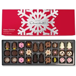 Hotel Chocolat The Classic Christmas Sleekster 28 Classic And Christmas Chocolates, 320g Chocolate Box Christmas Gifts Hotel Chocolat The Classic Christmas Sleekster 28 Classic And Christmas Chocolates, 320g Chocolate Box Christmas Gifts