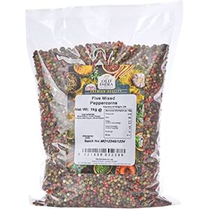 Old India Five Mixed Peppercorns 1kg (90% Black Pepper) Old India Five Mixed Peppercorns 1kg (90% Black Pepper)