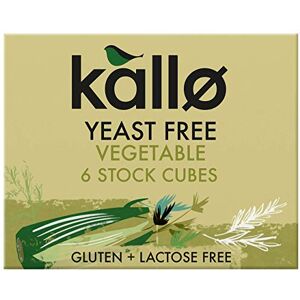 Kallo Yeast-Free Vegetable Stock Cubes, Gluten Free, Vegan & Coeliac Friendly, No Artificial Colours, Flavours or Preservatives, Premium Veg Stock for Broth, Soup, Sauce & Gravy, 90 Pack – 15 x 66g Kallo Yeast-Free Vegetable Stock Cubes, Gluten Free, Vegan & Coeliac Friendly, No Artificial Colours, Flavours or Preservatives, Premium Veg Stock for Broth, Soup, Sauce & Gravy, 90 Pack – 15 x 66g