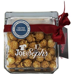 Joe & Seph's Salted Caramel Popcorn (1x120g) Square Jar, 2 Star Great Taste Award, Gourmet Popcorn, Air-Popped Popcorn, Popcorn Bag, on the go Snack, Popcorn for a Party, Sweet Popcorn Joe & Seph's Salted Caramel Popcorn (1x120g) Square Jar, 2 Star Great Taste Award, Gourmet Popcorn, Air-Popped Popcorn, Popcorn Bag, on the go Snack, Popcorn for a Party, Sweet Popcorn
