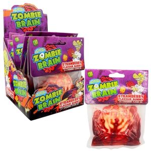 Zombie Brain, Strawberry Flavour Gummy Sweet and Candy Liquid, 120 g (Pack of 12) Zombie Brain, Strawberry Flavour Gummy Sweet and Candy Liquid, 120 g (Pack of 12)