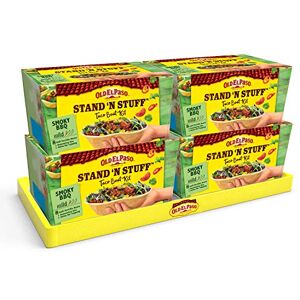 Old El Paso Stand 'N' Stuff Smoky BBQ Soft Taco Kit 345g (Pack of 4) Old El Paso Stand 'N' Stuff Smoky BBQ Soft Taco Kit 345g (Pack of 4)