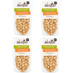 Joe & Seph's Joe & Sephs Toffee Apple & Cinnamon Popcorn (4X 70g), 1 Star Great Taste Award, Gourmet, Air-Popped , for a Party, Sweet Treat. Joe & Seph's Joe & Sephs Toffee Apple & Cinnamon Popcorn (4X 70g), 1 Star Great Taste Award, Gourmet, Air-Popped , for a Party, Sweet Treat.