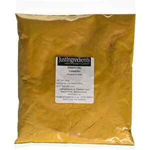 JustIngredients Essentials Turmeric, 500 g Pack of 5 JustIngredients Essentials Turmeric, 500 g Pack of 5