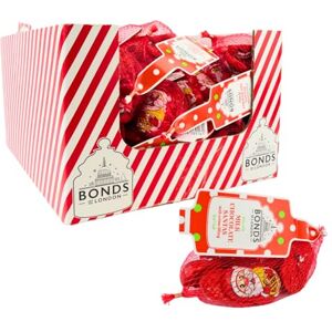 Bonds of London Milk Chocolate Santas With Milky Crème Centre, Perfect for Gifting, Parties & Stocking Fillers, 80 g (Pack of 48) Bonds of London Milk Chocolate Santas With Milky Crème Centre, Perfect for Gifting, Parties & Stocking Fillers, 80 g (Pack of 48)
