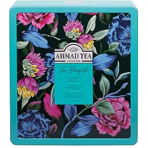 Ahmad Tea Gifts Black Tea, Green Tea, Fruit Tea Perfect tea gift 72 Teabag Sachets 9 Flavours Ahmad Tea Gifts Black Tea, Green Tea, Fruit Tea Perfect tea gift 72 Teabag Sachets 9 Flavours