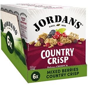JORDANS Country Crisp Super Berry Breakfast Cereal Vegetarian 6 PACKS of 450g JORDANS Country Crisp Super Berry Breakfast Cereal Vegetarian 6 PACKS of 450g