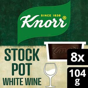 Knorr White Wine Gluten-Free Stock with no Artificial Colours to add a Rich White Wine Flavour to Your Dishes 8X 26 g Knorr White Wine Gluten-Free Stock with no Artificial Colours to add a Rich White Wine Flavour to Your Dishes 8X 26 g