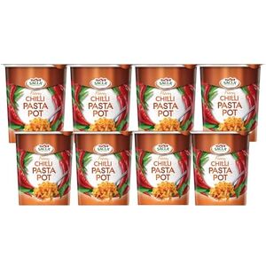 Saclà Sacla Italian Instant Pasta Pot Ready in 5 Minutes, Quick and Delicious with Perfectly-Cooked Tagliatelle in a Pasta Sauce Convenient Lunch, Made in Italy, Fiery Chilli (Pack of 8) Saclà Sacla Italian Instant Pasta Pot Ready in 5 Minutes, Quick and Delicious with Perfectly-Cooked Tagliatelle in a Pasta Sauce Convenient Lunch, Made in Italy, Fiery Chilli (Pack of 8)