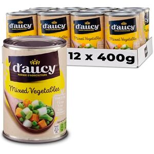D'Aucy Mixed Vegetables 400 g (Pack of 12) D'Aucy Mixed Vegetables 400 g (Pack of 12)