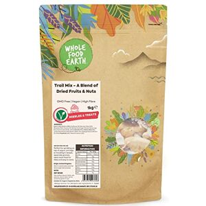 Wholefood Earth Trail Mix A Blend of Dried Fruits and Nuts 1 kg GMO Free High Fibre Wholefood Earth Trail Mix A Blend of Dried Fruits and Nuts 1 kg GMO Free High Fibre