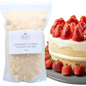 Culpitt Select Culpitt Strawberry Cream Cake Mix 1kg Easy, Reliable, Delicious, Bakes For Summer Celebration Sponge Cakes & Cupcakes Made in UK Culpitt Select Culpitt Strawberry Cream Cake Mix 1kg Easy, Reliable, Delicious, Bakes For Summer Celebration Sponge Cakes & Cupcakes Made in UK