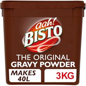 Bisto The Original Gravy Powder Just Add to Roasting Juices, 3 kg Tub (Pack of 1) Packaging may vary Bisto The Original Gravy Powder Just Add to Roasting Juices, 3 kg Tub (Pack of 1) Packaging may vary