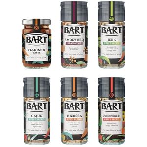 BART BBQ Seasoning Bundle Harissa Paste, Smoky BBQ Seasoning and Cajun, Jerk, Harissa, Chimichurri Spice Blends Spice Rack Essentials, Father's Day Gift BART BBQ Seasoning Bundle Harissa Paste, Smoky BBQ Seasoning and Cajun, Jerk, Harissa, Chimichurri Spice Blends Spice Rack Essentials, Father's Day Gift