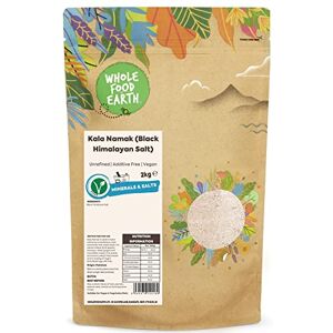 Wholefood Earth Whole Food Earth® Kala Namak (Black Himalayan Salt) 2 kg Unrefined Additive Free Wholefood Earth Whole Food Earth® Kala Namak (Black Himalayan Salt) 2 kg Unrefined Additive Free