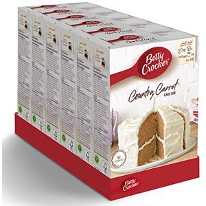Betty Crocker Country Carrot Cake Mix 425g (Pack of 6) Betty Crocker Country Carrot Cake Mix 425g (Pack of 6)