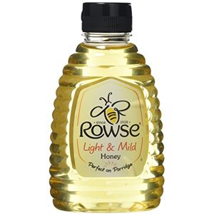 Rowse Light and Mild Squeezy Honey, 340 g, Pack of 6 Rowse Light and Mild Squeezy Honey, 340 g, Pack of 6