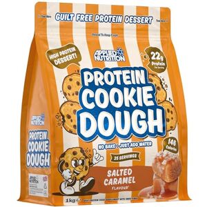 Applied Nutrition Protein Cookie Dough 1kg – High Protein Snack, Over 22g of Protein Per Serving, Ready-to-Eat– Low Calorie, Healthy Treat (1kg – 25 Servings) (Salted Caramel) Applied Nutrition Protein Cookie Dough 1kg – High Protein Snack, Over 22g of Protein Per Serving, Ready-to-Eat– Low Calorie, Healthy Treat (1kg – 25 Servings) (Salted Caramel)