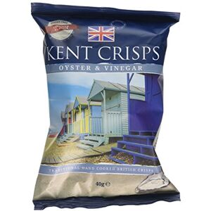 Kent Crisps Limited Kent Crisps Oyster/Vinegar 40 g (Pack of 20) Kent Crisps Limited Kent Crisps Oyster/Vinegar 40 g (Pack of 20)