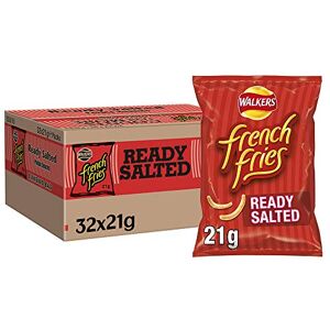 Walkers French Fries Ready Salted Snacks Crisps 21g (Case of 32) Walkers French Fries Ready Salted Snacks Crisps 21g (Case of 32)