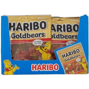 HARIBO Goldbears Gummy Bear Sweets Sharing Bags Case 12 x 160g HARIBO Goldbears Gummy Bear Sweets Sharing Bags Case 12 x 160g