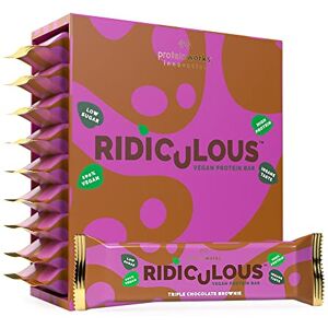 The Protein Works Ridiculous Vegan Protein Bar - Protein Bar The Protein Works Ridiculous Vegan Protein Bar - Protein Bar