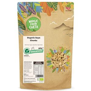 Wholefood Earth Organic SOYA Chunks 350g GMO Free Vegan High Fibre High Protein Certified Organic Wholefood Earth Organic SOYA Chunks 350g GMO Free Vegan High Fibre High Protein Certified Organic