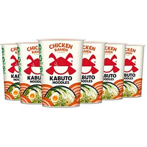 Kabuto Noodles Chicken Ramen Flavour Instant Noodles Pack of 6 x 65g Instant Pots Kabuto Noodles Chicken Ramen Flavour Instant Noodles Pack of 6 x 65g Instant Pots