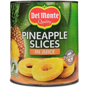 Del Monte Pineapple Slices in Juice, 3 kg Del Monte Pineapple Slices in Juice, 3 kg