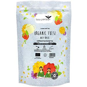 Tea People Organic Tulsi Holy Basil Refill Pack, Mint, 100g Tea People Organic Tulsi Holy Basil Refill Pack, Mint, 100g