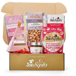 Joe & Seph's Popcorn Pamper Gift Box (1 Unit) – Premium Popcorn Selection with Chocolate Bites & Caramel Dip, Vegetarian Suitable, Gluten Free, Thoughtful Valentine’s Present for Women Joe & Seph's Popcorn Pamper Gift Box (1 Unit) – Premium Popcorn Selection with Chocolate Bites & Caramel Dip, Vegetarian Suitable, Gluten Free, Thoughtful Valentine’s Present for Women