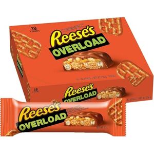 Reese's Overload, 42 g Pack of 18, Reese's Overload, 42 g Pack of 18,