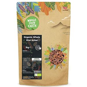 Wholefood Earth Organic Whole Star Anise 2 kg GMO Free Certified Organic Wholefood Earth Organic Whole Star Anise 2 kg GMO Free Certified Organic