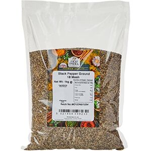 Old India Black Pepper Ground 18 Mesh 1kg Old India Black Pepper Ground 18 Mesh 1kg