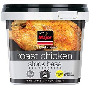 MAJOR Gluten Free Concentrated Roast Chicken Stock Base 1x1kg MAJOR Gluten Free Concentrated Roast Chicken Stock Base 1x1kg