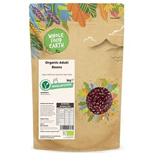 Wholefood Earth Organic Aduki Beans 3kg Vegan GMO Free High Fibre High Protein Certified Organic Wholefood Earth Organic Aduki Beans 3kg Vegan GMO Free High Fibre High Protein Certified Organic