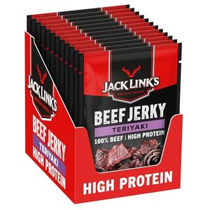 Jack Link's Beef Jerky - 40g Teriyaki - Protein Snack Jack Link's Beef Jerky - 40g Teriyaki - Protein Snack