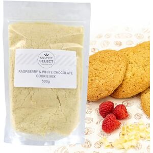 Culpitt Select Culpitt Raspberry & White Chocolate Cookie Mix 500g Easy, Reliable, Delicious, Chocolate Biscuit Mix To Bake At Home Made in UK Culpitt Select Culpitt Raspberry & White Chocolate Cookie Mix 500g Easy, Reliable, Delicious, Chocolate Biscuit Mix To Bake At Home Made in UK