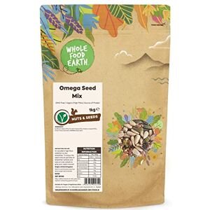 Wholefood Earth Omega Seed Mix 1 kg GMO Free High Fibre Source of Protein Wholefood Earth Omega Seed Mix 1 kg GMO Free High Fibre Source of Protein