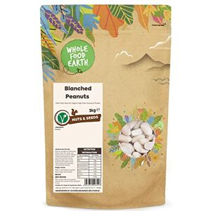 Wholefood Earth Blanched Peanuts 3 kg GMO Free Natural High Fibre Source of Protein Wholefood Earth Blanched Peanuts 3 kg GMO Free Natural High Fibre Source of Protein