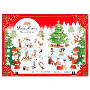 Bonne Maman Limited Edition Spreads Advent Calendar, Exclusive Flavours for This Festive Season (x23 Mini Jars, & x1 Gift) Bonne Maman Limited Edition Spreads Advent Calendar, Exclusive Flavours for This Festive Season (x23 Mini Jars, & x1 Gift)