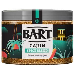 BART Cajun Spice Blend Large Pack 225g Spicy & Peppery Ideal for Adding The Flavours of Southern USA to Meat & Fish BART Cajun Spice Blend Large Pack 225g Spicy & Peppery Ideal for Adding The Flavours of Southern USA to Meat & Fish