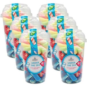 Bonds of London Under The Sea Pick 'N' Mix Sweet Cups, Retro Fruit Jelly Sweets & Mallows, 265 g (Pack of 6) Bonds of London Under The Sea Pick 'N' Mix Sweet Cups, Retro Fruit Jelly Sweets & Mallows, 265 g (Pack of 6)