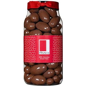 Rita Farhi Milk Chocolate Covered Brazil Nuts in a Gift Jar Vegetarian and Chocolate Gift Chocolate Coated Nuts 740 g Rita Farhi Milk Chocolate Covered Brazil Nuts in a Gift Jar Vegetarian and Chocolate Gift Chocolate Coated Nuts 740 g