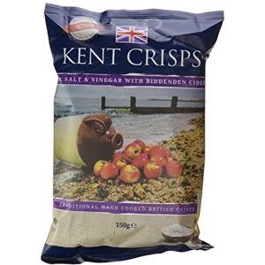 Kent Crisps Limited Kent Crisps Sea Salt/Vinegar with Biddenden Cider 150 g (Pack of 10) Kent Crisps Limited Kent Crisps Sea Salt/Vinegar with Biddenden Cider 150 g (Pack of 10)