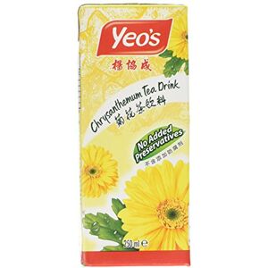 Yeo's Chrysanthemum Tea Drink, 250 ml, Pack of 24 Yeo's Chrysanthemum Tea Drink, 250 ml, Pack of 24